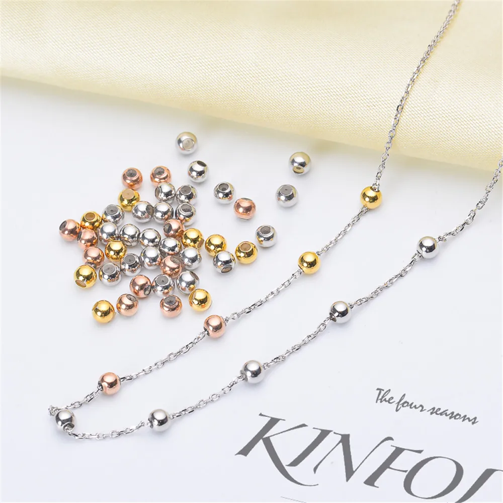 

Силиконовые позиционирующие бусины S925 могут быть подготовлены со стандартной цепочкой