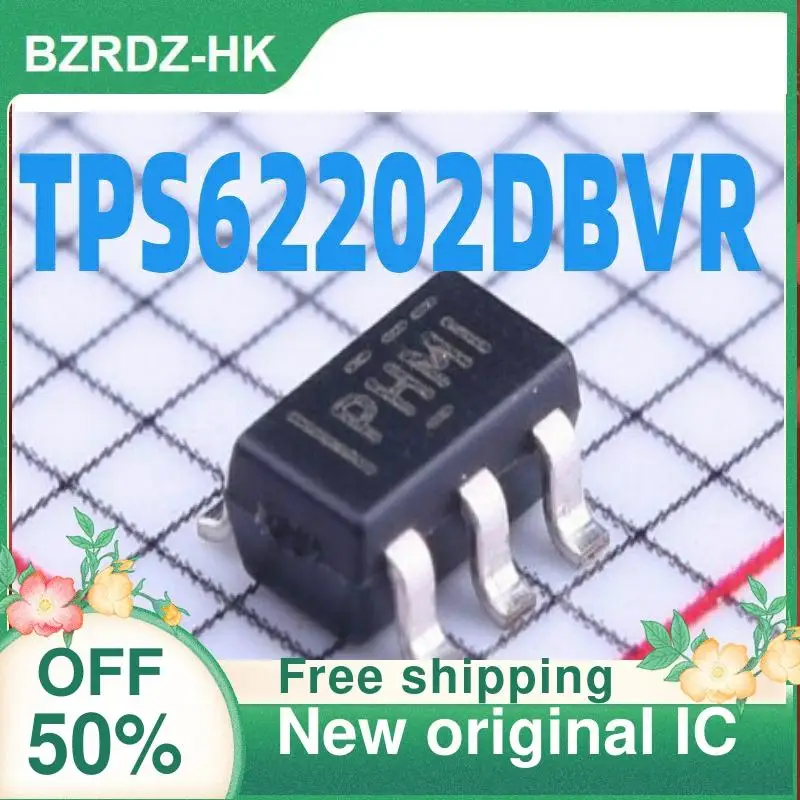 

2-10PCS/lot TPS62202DBVR SOT23-5 PHMI New original IC