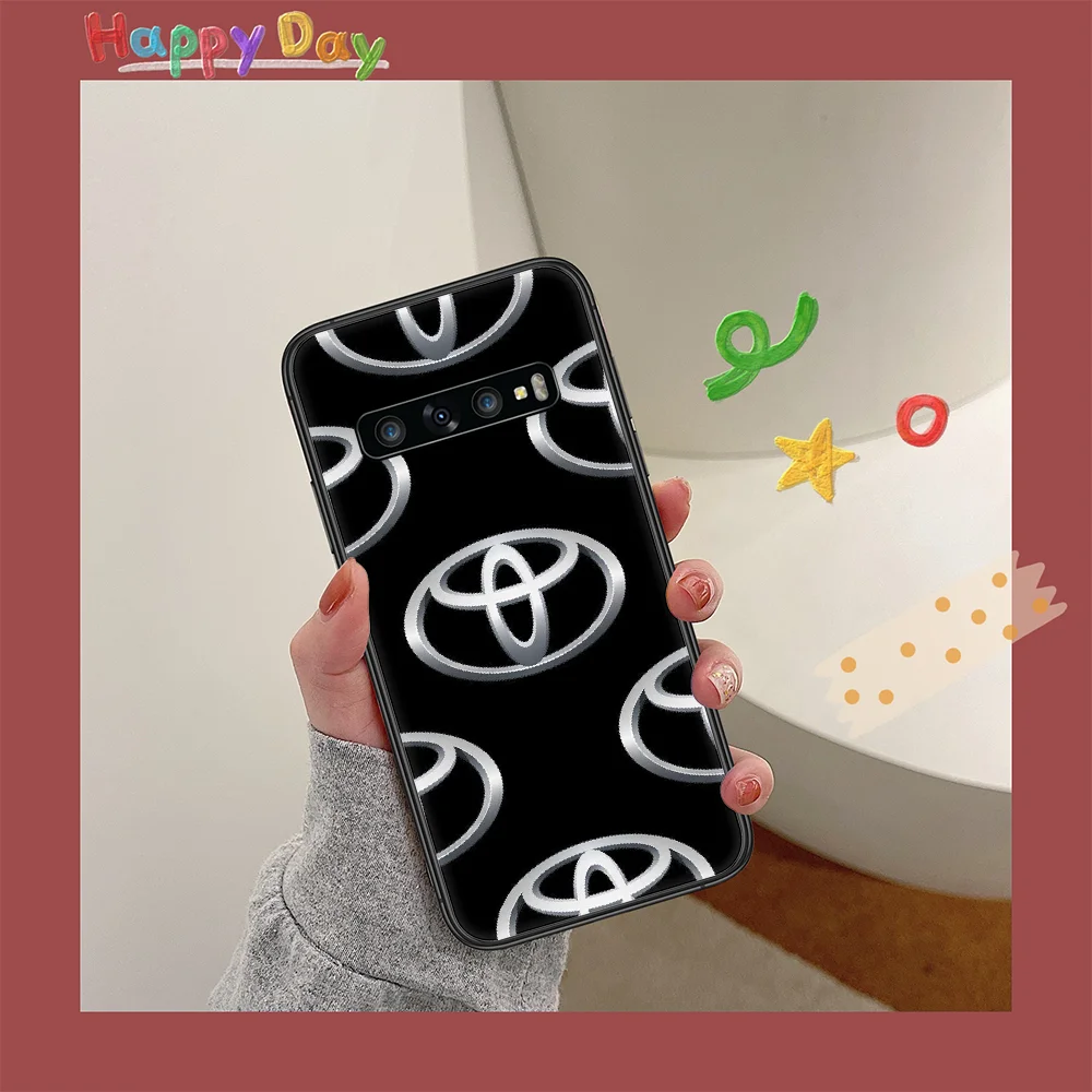 

T-Toyota TRD Car Phone Case for Samsung Galaxy Note S 6 7 8 9 10 E 20 Ultra Edge Plus black Coque Painting Cover Tpu Etui