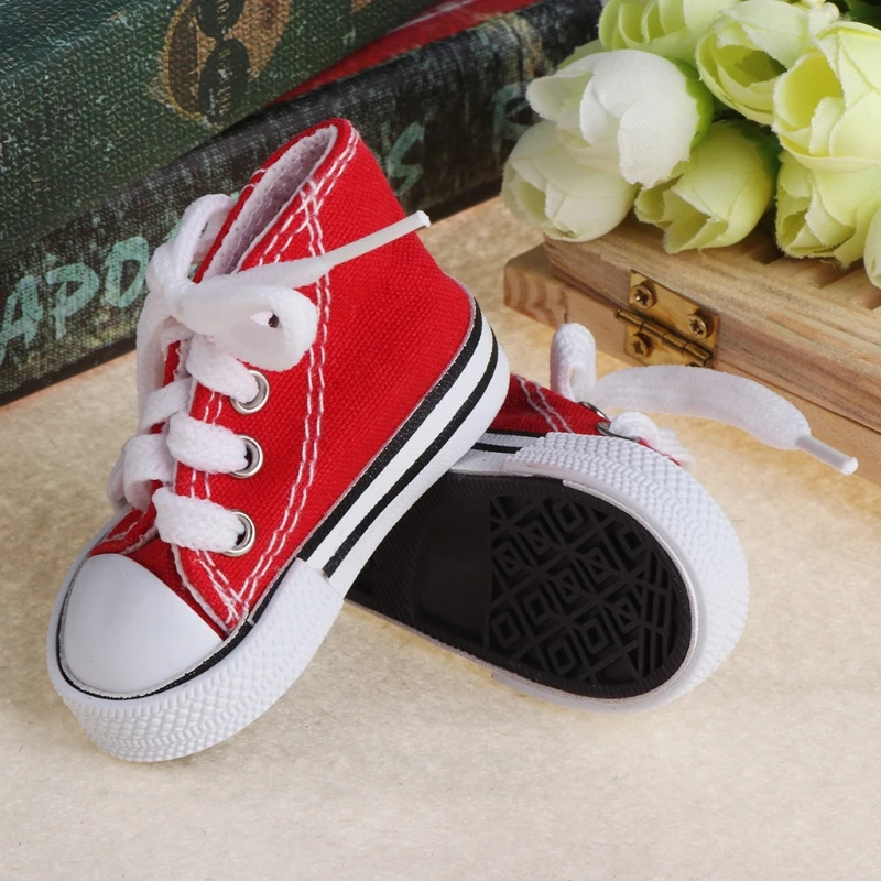 Кукольная обувь 1/4 аксессуары холщовые модные летние игрушки мини кроссовки