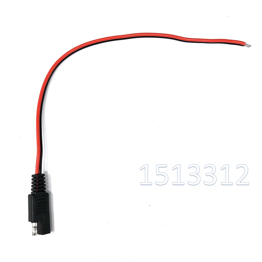 5 шт. SAE Power автомобильный Удлинительный кабель 18AWG 300 мм разъем для солнечной