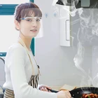 Маска для лица от разбрызгивания масла на кухне, защита от капель, Полнолицевая защита для кухни, готовки, уличная защита для лица для взрослых