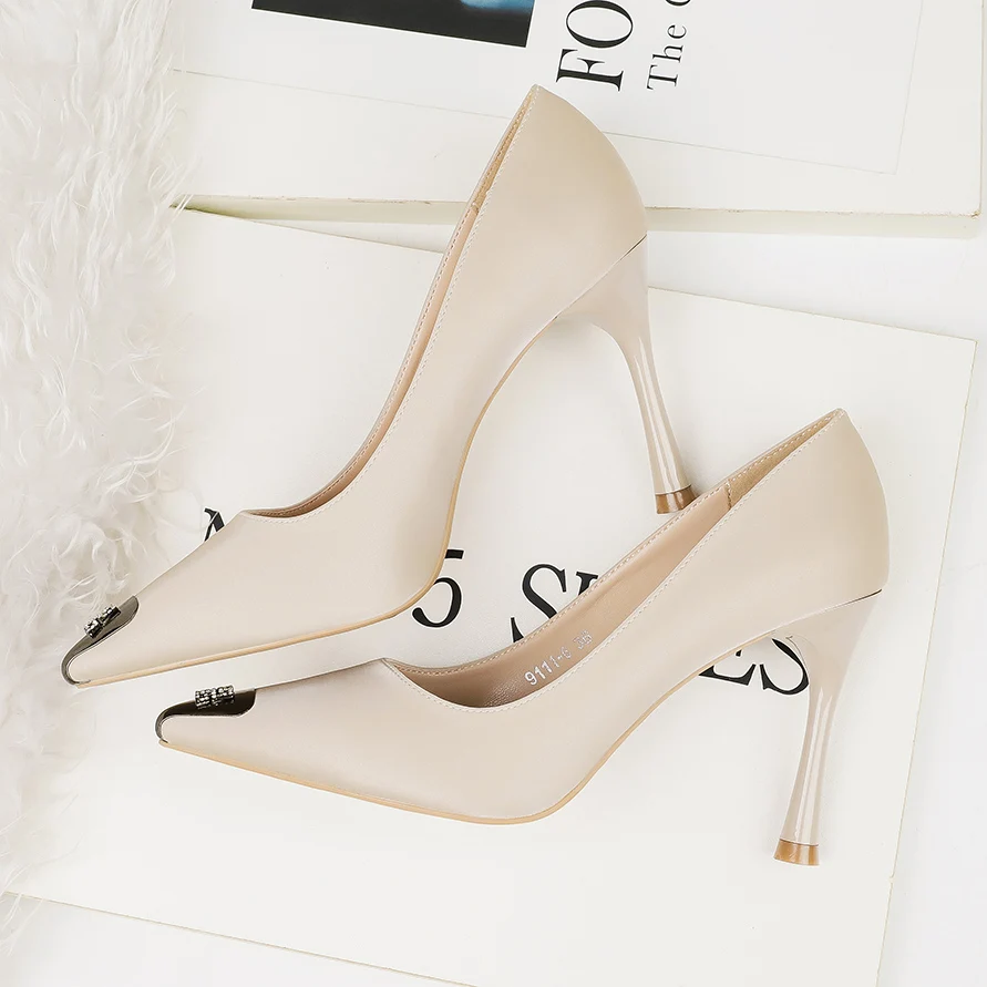 2019 г. женские туфли лодочки на высоком каблуке 9 см фиолетового и абрикосового