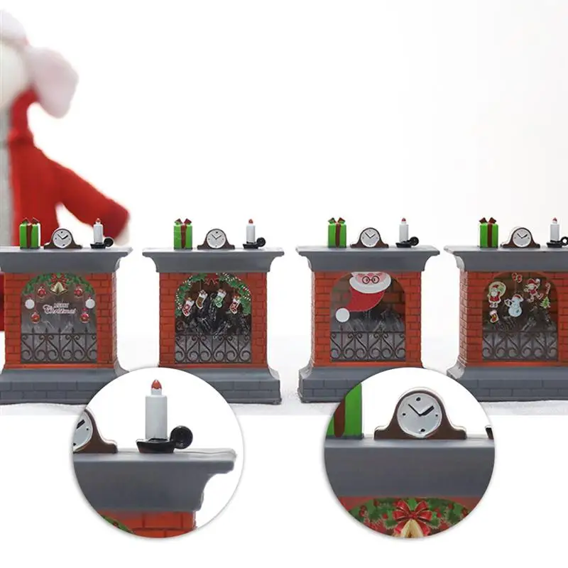 1 шт. Рождественская светящаяся Электронная свеча лампа в виде тыквы маленький