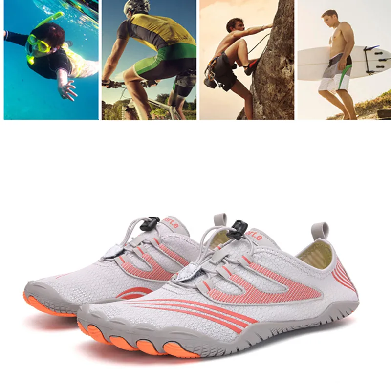 

Unisex Elastic Quick Dry Water Sports Shoes Nonslip Wading Shoes Men Women Breathable Footwear Aqua Shoes Surfing Beach Sneaker