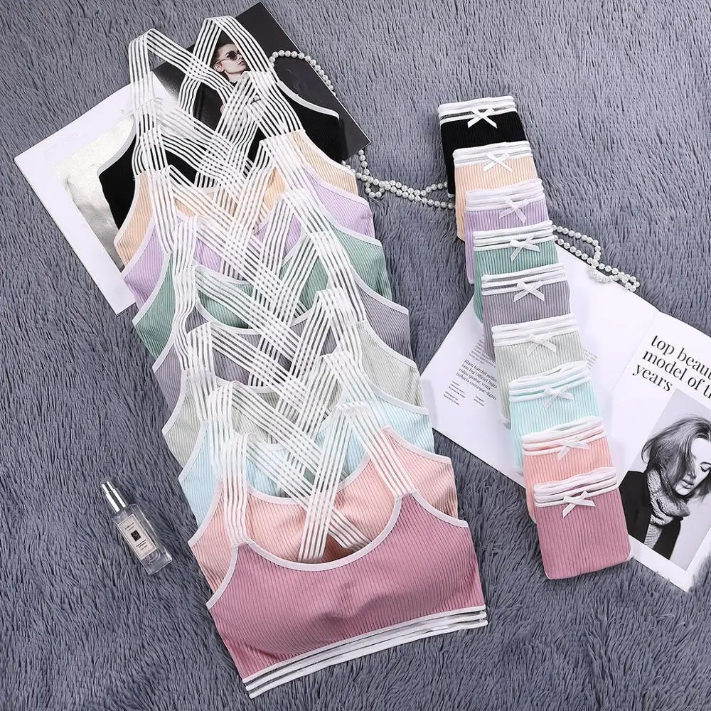 Новое удобное женское модное нижнее белье бюстгальтеры для женщин комплект