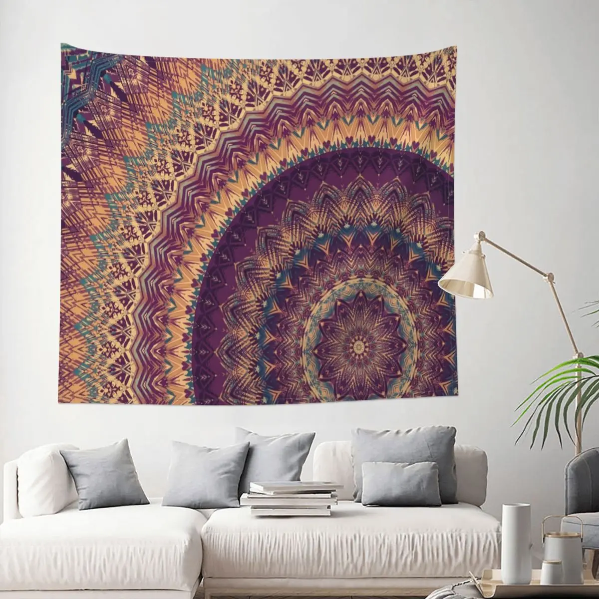 

Tapestry Mandala Flower Boho Sacred Decor Wall Room Home Decoration Hanging Living room Kawaii Cartom Fashion