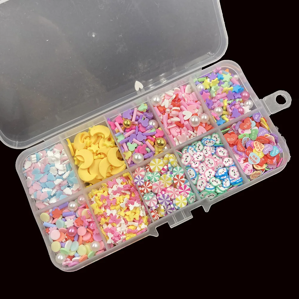 1 коробка Красочная рождественская серия для Хэллоуина полимерная Горячая глина