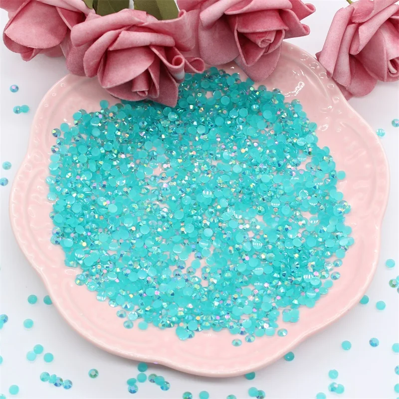 color 3 KSCRAFT 20 г 4 мм кристалл с плоской задней гранью с акриловым драгоценным камнем Блестки для нейл Арта(искусство украшения ногтей) одежда скрапбукинга Shakes Stone - Цвет: color 3