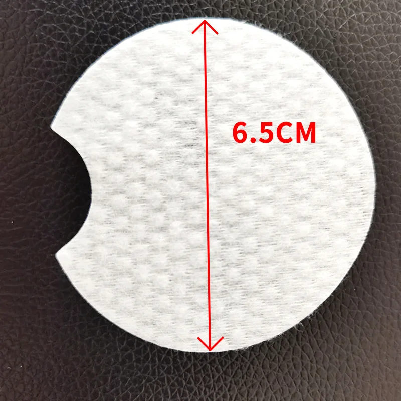 100 листов хлопковых тампонов с салициловой кислотой жемчужной текстурой простая