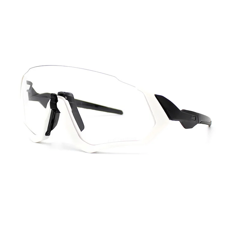 white black FJ Велосипеды солнцезащитные очки E - Цвет: white black FJ