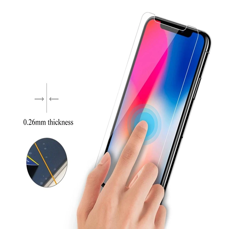 Закаленное стекло для iPhone 11 12 Mini Pro Max SE 2020 Защита экрана i Phone XR XSMAX X 8 7 6 s Plus защитные