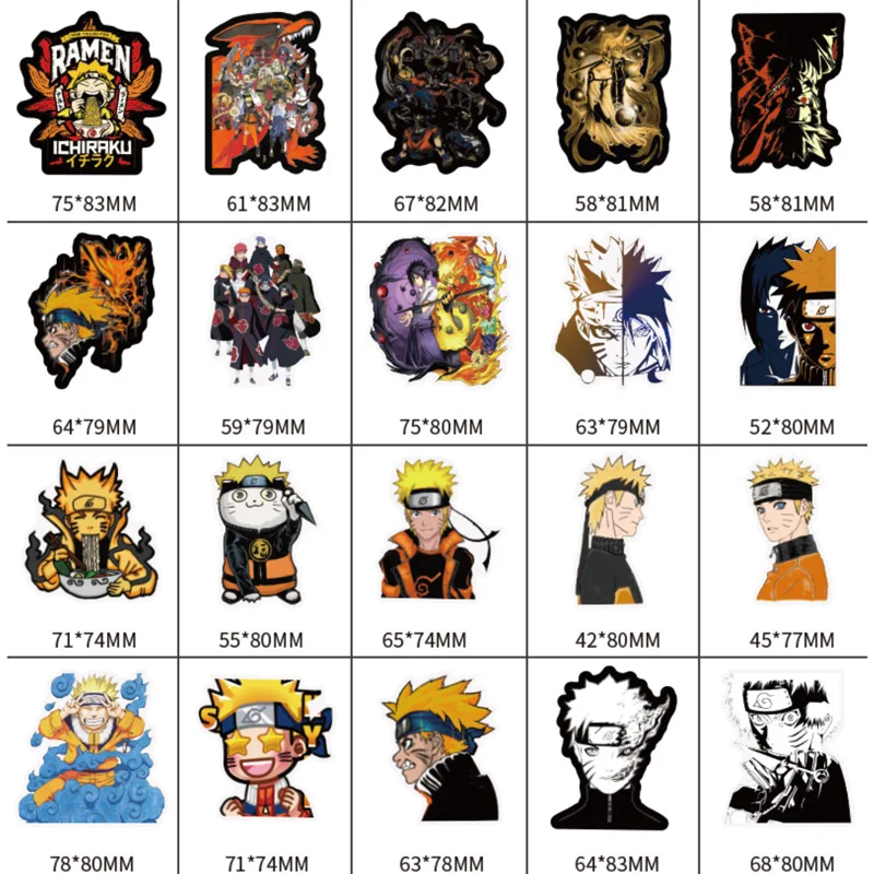 Водонепроницаемые Японские Аниме Стикеры 100 шт./компл. для ноутбука автомобиля