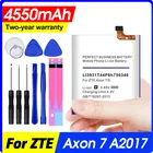 Аккумулятор Li3931t44p8h756346 для Zte Axon 7 5,5 дюймов A2017 4550 мА  ч с подарочными инструментами и наклейками