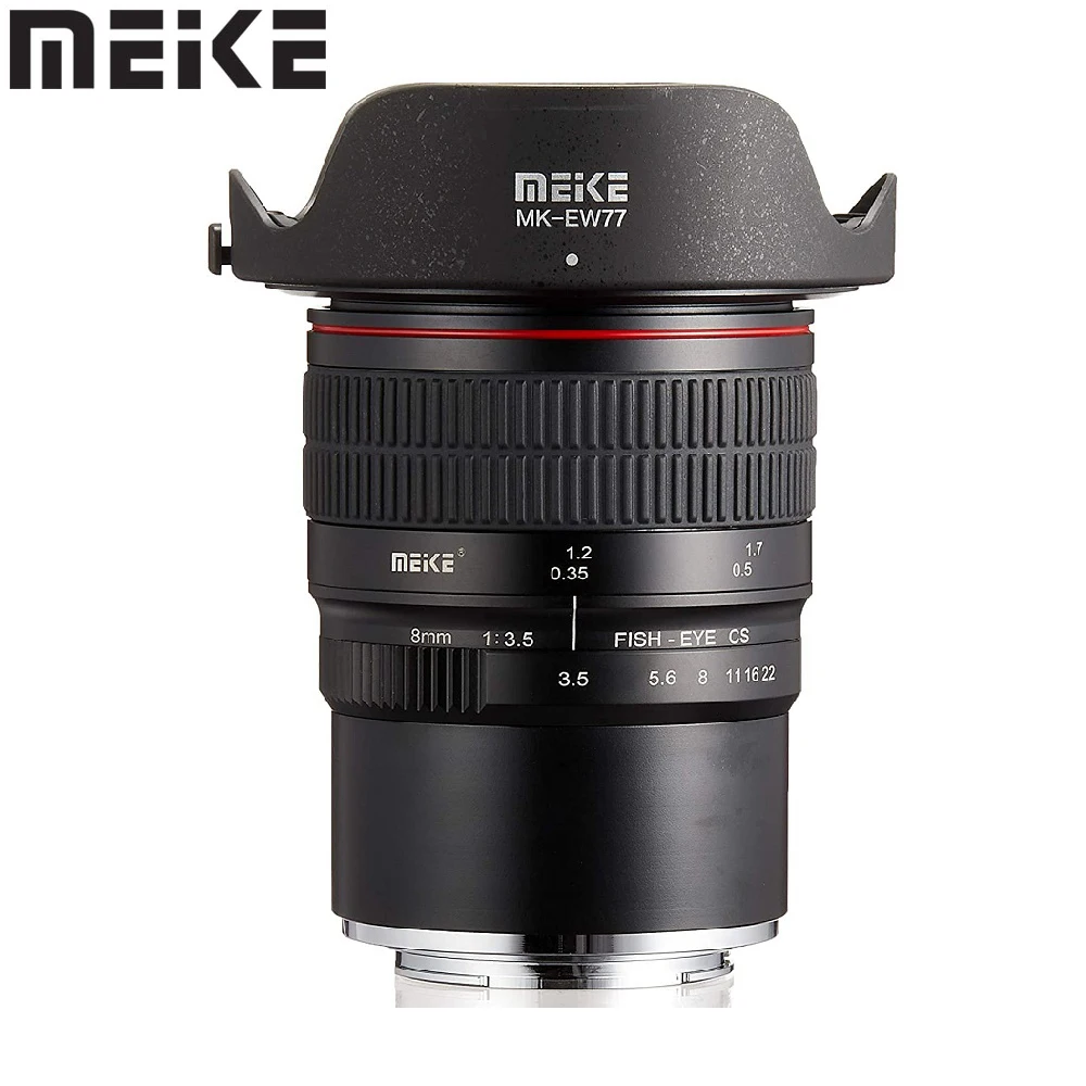 

Meike 8 мм f3.5 ультра широкий объектив «рыбий глаз» фотоэлемент для Sony E-Mount A6000 A6100 A6300 A6400 A6500 A7 A7II A7S NEX 5T 5R NEX 5 6 7