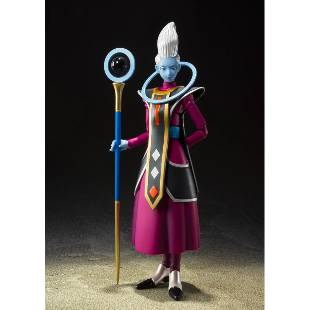 

2021 Limited Pre-Sale Original Dragon Ball Z SHF Angel Whis Master of Beerus Anime Action Collection Figures Model Toys
