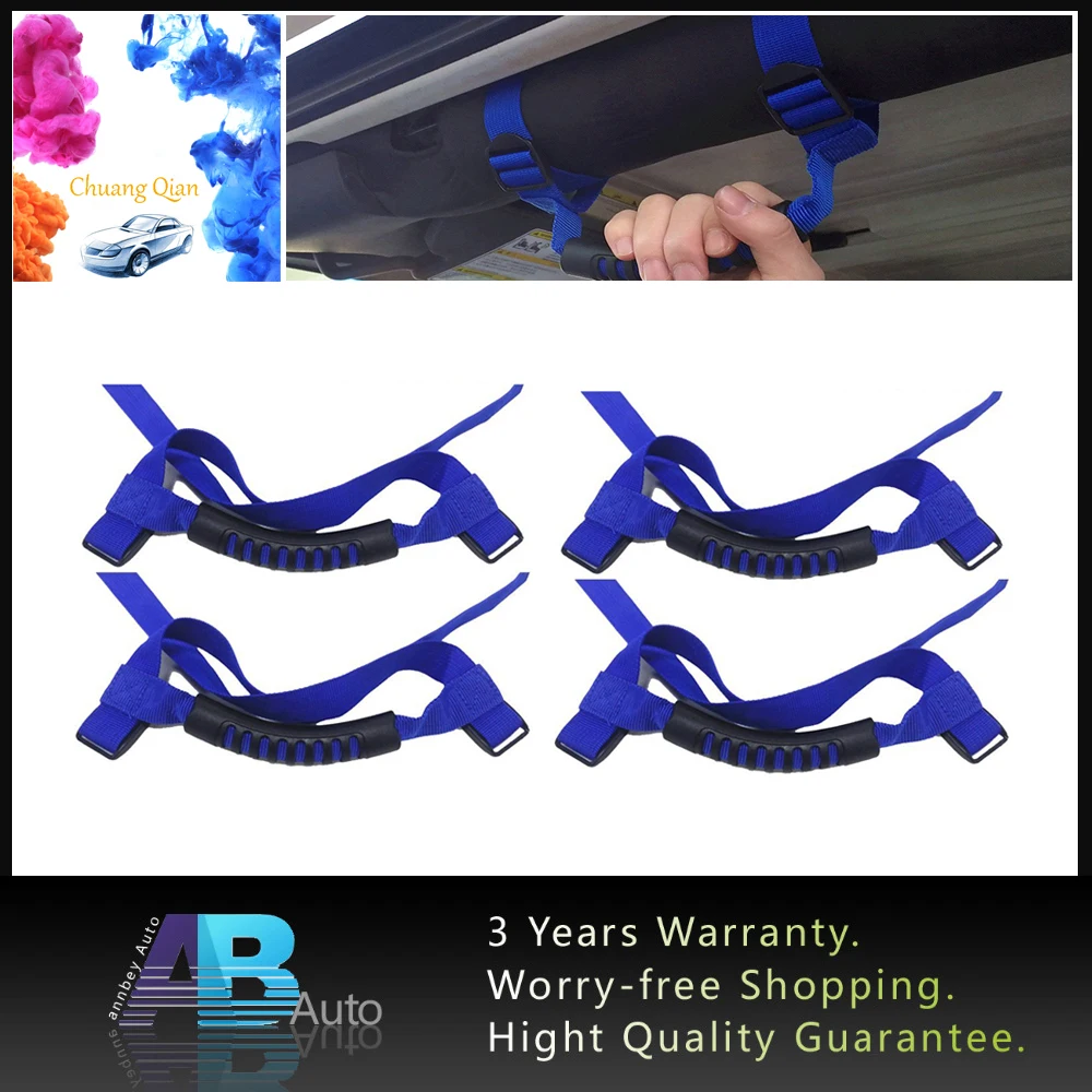 Неограниченная рукоятка Chuang Qian 4 x для Jeep Wrangler Roll Bar YJ TJ JK CJ JKU 1987-2019 Sports Sahara Blue |