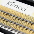 Kimcci Fashion 60 шт. Профессиональный Макияж Индивидуальный кластер ресниц прививание накладные для ресниц, бесплатная доставка