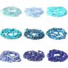 Натуральный апатитов чипы содалит каменные бусы 5-8 мм коэффициент Нерегулярные голубой бирюзовый бриллиантовые кусочки гальки бусины для изготовления ювелирных изделий 16