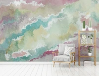 custom background wall abstract beautiful watercolor ripple art bedroom living room background wall painting wallpaper mural 3d