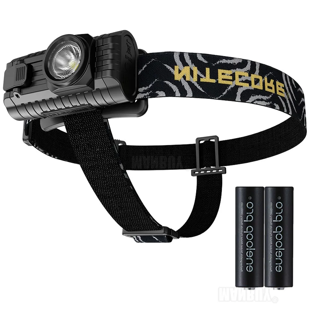 2021 NITECORE HA23 CREE светодиодный налобный фонарь 2x 2500 мА/ч Перезаряжаемые Батарея