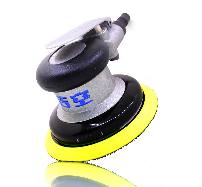 Pneumatic Air Palm Random Orbital Sander Polisher 5 Inch Circle Round Pad OSN-50HE VE 125mm Polishing Finishing DIY | Инструменты