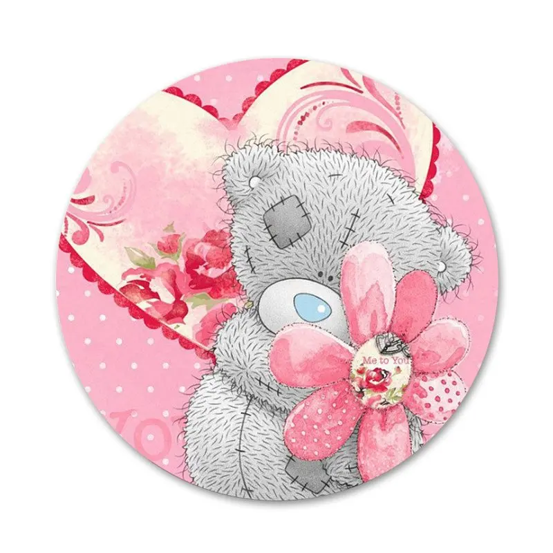 Медведь Тедди DIY печать рисунок значки значок Металлические Значки для