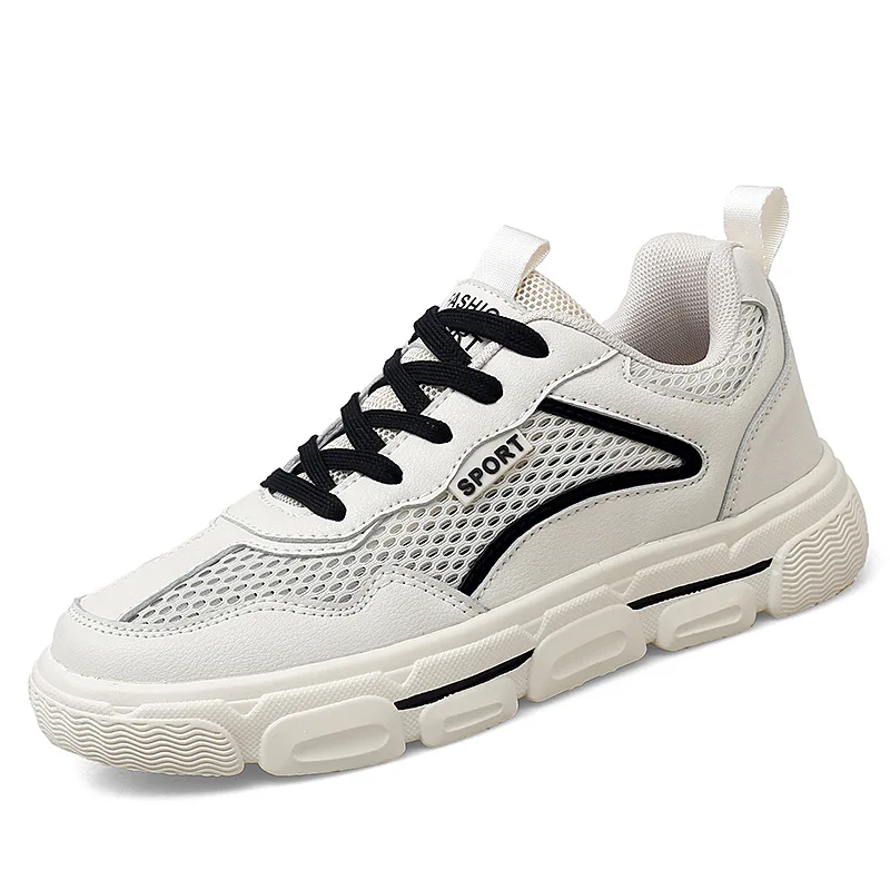

Unisex Fashion Sneakers Men Shoes Mesh Hollow Breathable Running Sneakers Women Comfortable Walking Jogging Casual Shoes