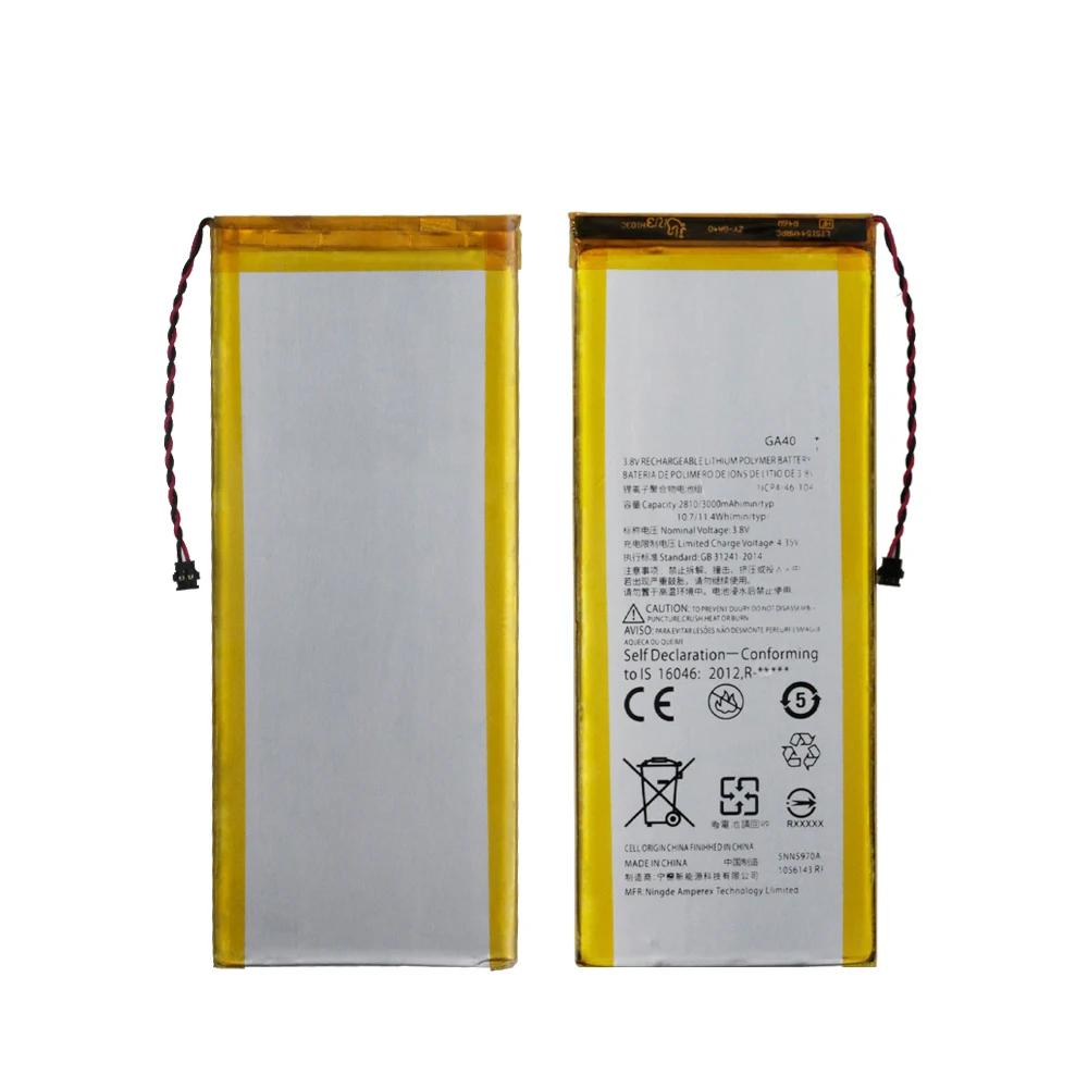 Хорошее качество запасной литий-полимерный аккумулятор GA40 для Motorola Moto G4 Plus |