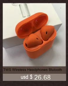 На русском языке TWS наушники-вкладыши Bluetooth I7 I7s мини беспроводные наушники музыкальные наушники стерео гарнитура для Iphone X 7 8 samsung Xiaomi