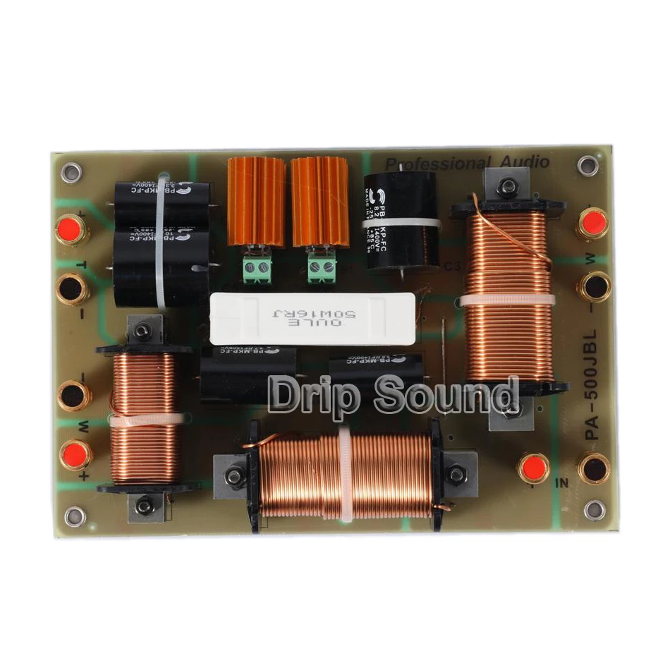 1500 Вт двойной бас 2 Way 3 блок Hi-Fi динамик делитель частоты высокий-низкий кроссовер