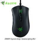 Игровая мышь Razer DeathAdder V2, 20000 точекдюйм, оптический сенсор, цветная RGB подсветка, 8 программируемых кнопок