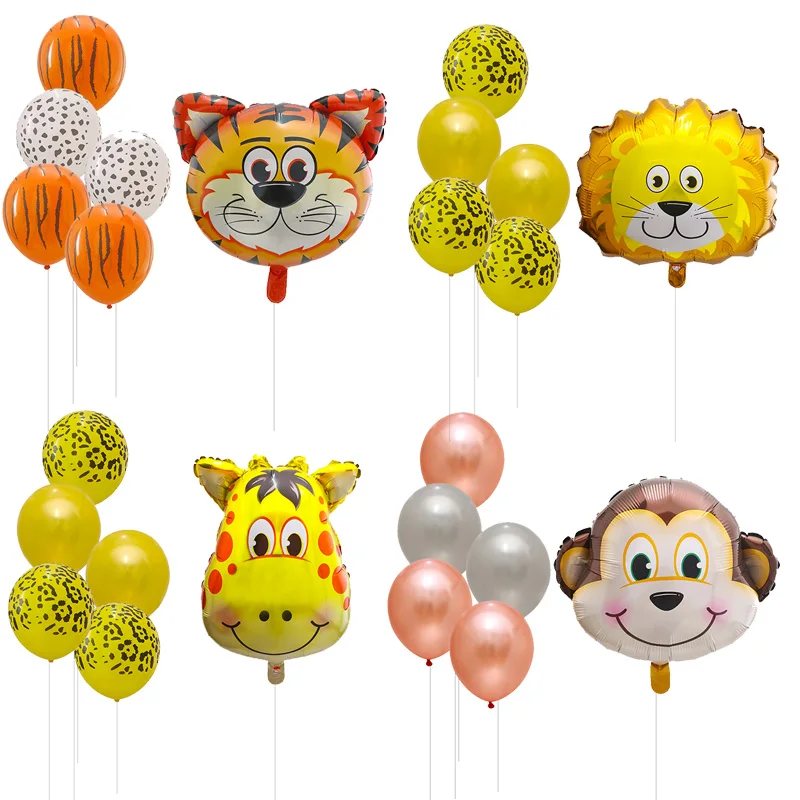 

1 комплект, тигр, Зебра, корова, Лев