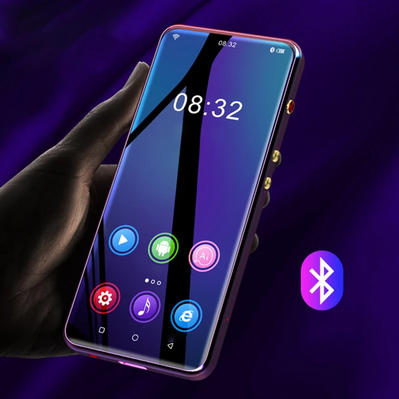 MP3 MP4 Bluetooth WIFI 3 5 дюймовый полноконтактный экран Walkman MP5 электронная книга
