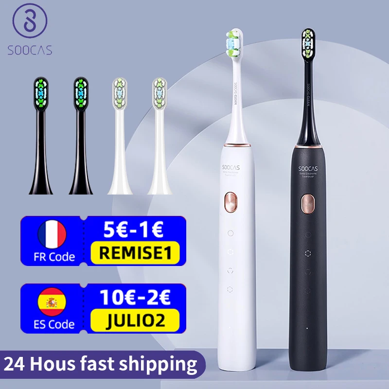 Xiaomi Звуковая электрическая зубная щетка SOOCAS X3U Ультразвуковой очиститель зубов
