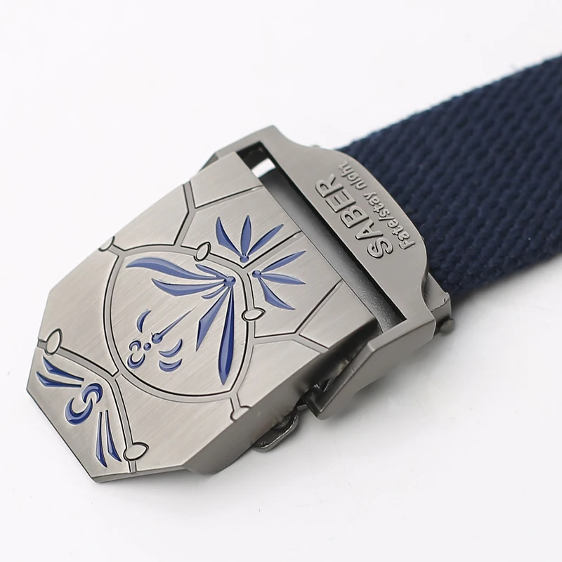 Поясной ремень с рисунком Аниме Судьба оставающаяся ночь аквариумный Черный