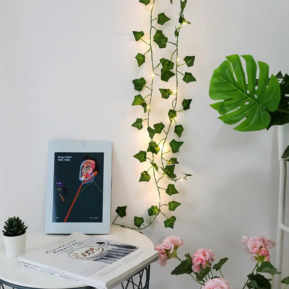 2 м/20 светодиодный искусственные растения гирлянды светильник с изображением