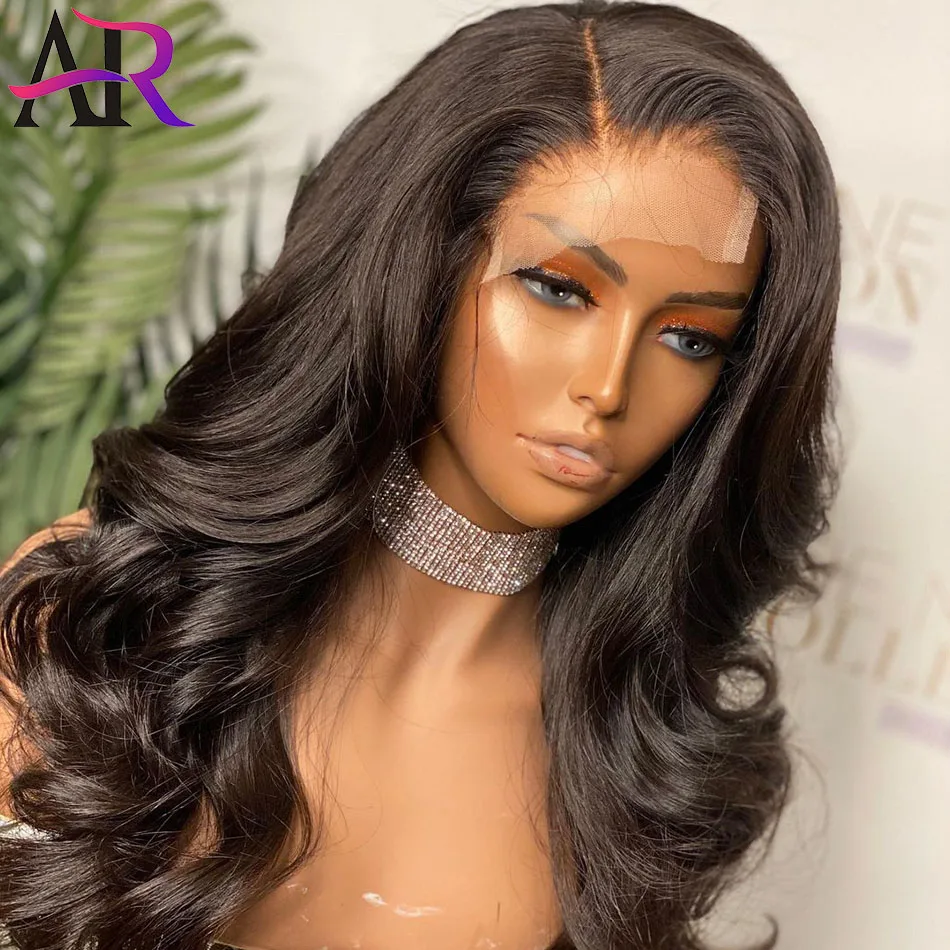 

Body Wave 4x4 Closure Wigs 26 28 30 Inch Lace Front Wig Pre Plucked With Baby Hair Brazilian Human Hair Frontal Wigs For Women