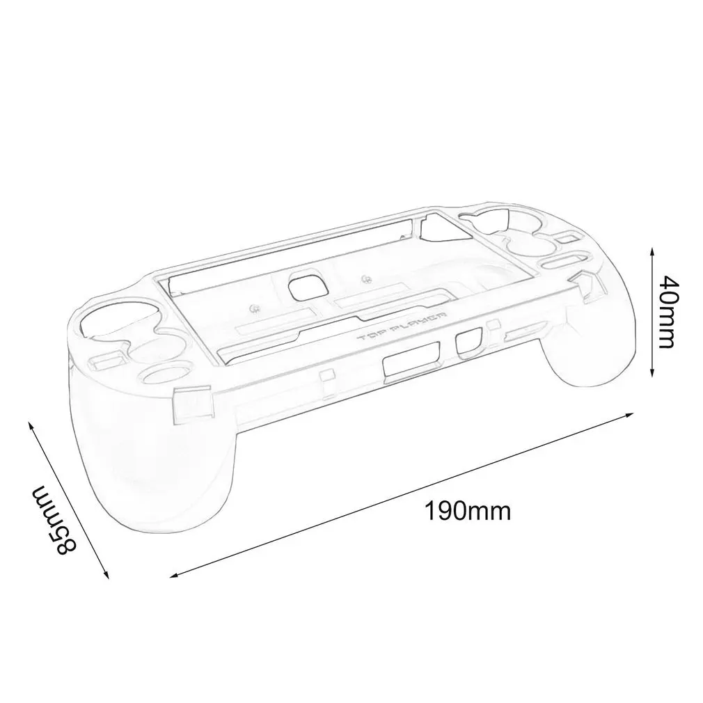 

Gamepad Hand Grip Joystick Protective Case Game Controller Holder with L2 R2 Trigger for Sony Playstation Vita 1000 PSV1000