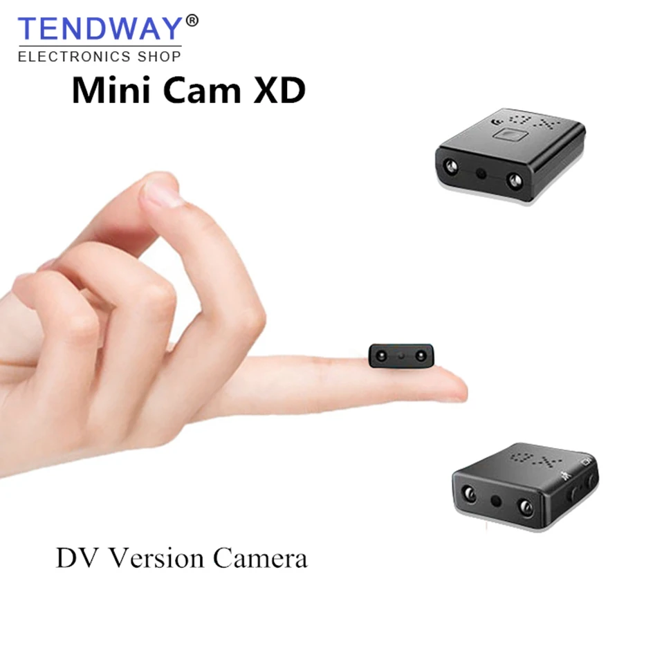 Tendway Full HD1080P IP мини камера видеокамеры видеонаблюдения инфракрасная ночного