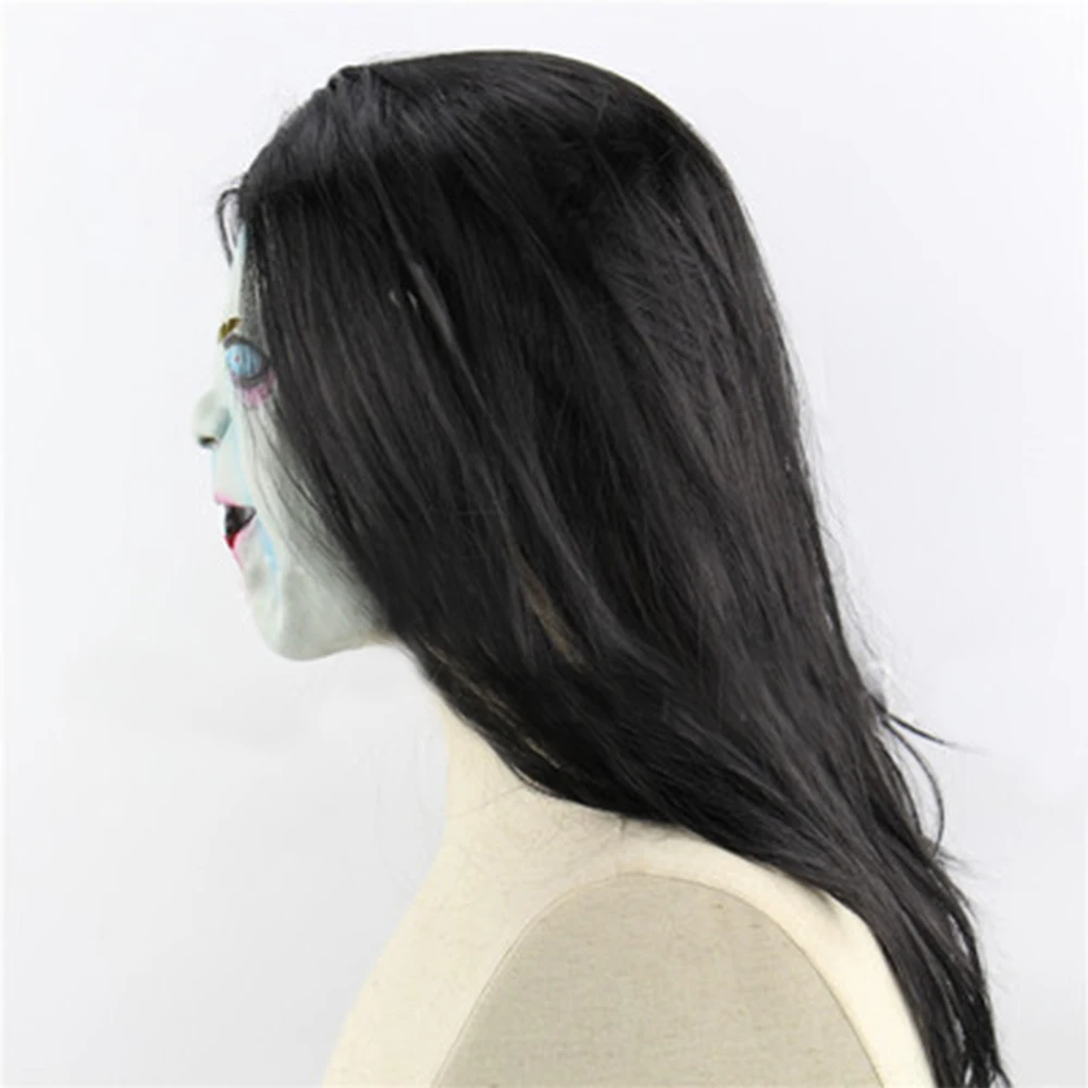 Вечерние женские маски ужасов для взрослых маскарадные страшные из латекса