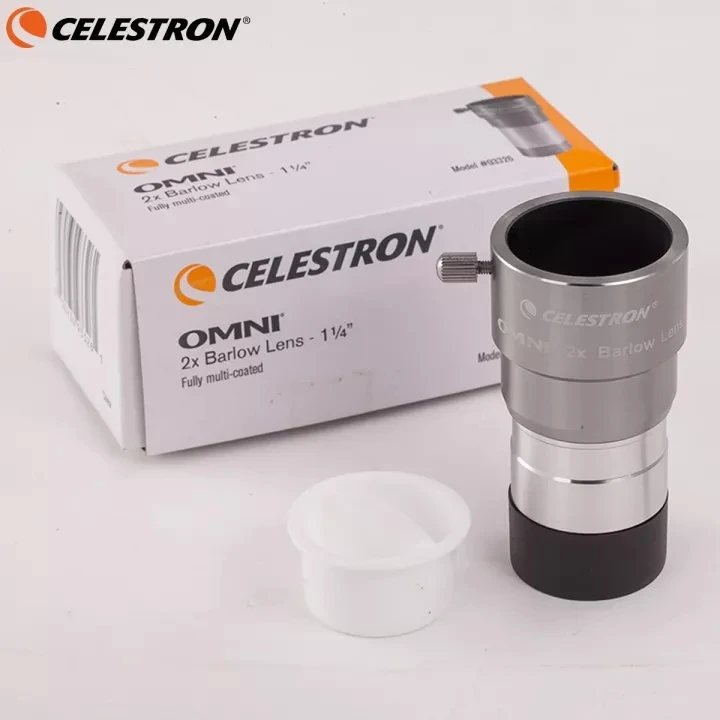 Линза для окуляра Барлоу Celestron Omni 2x 1 25 дюйма 40 мм солнечный фильтр Солнцезащитная