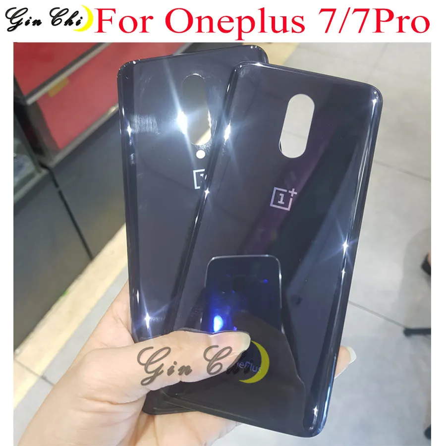 Оригинальный чехол для OnePlus 7 Крышка батарейного отсека заднее стекло Oneplus Pro