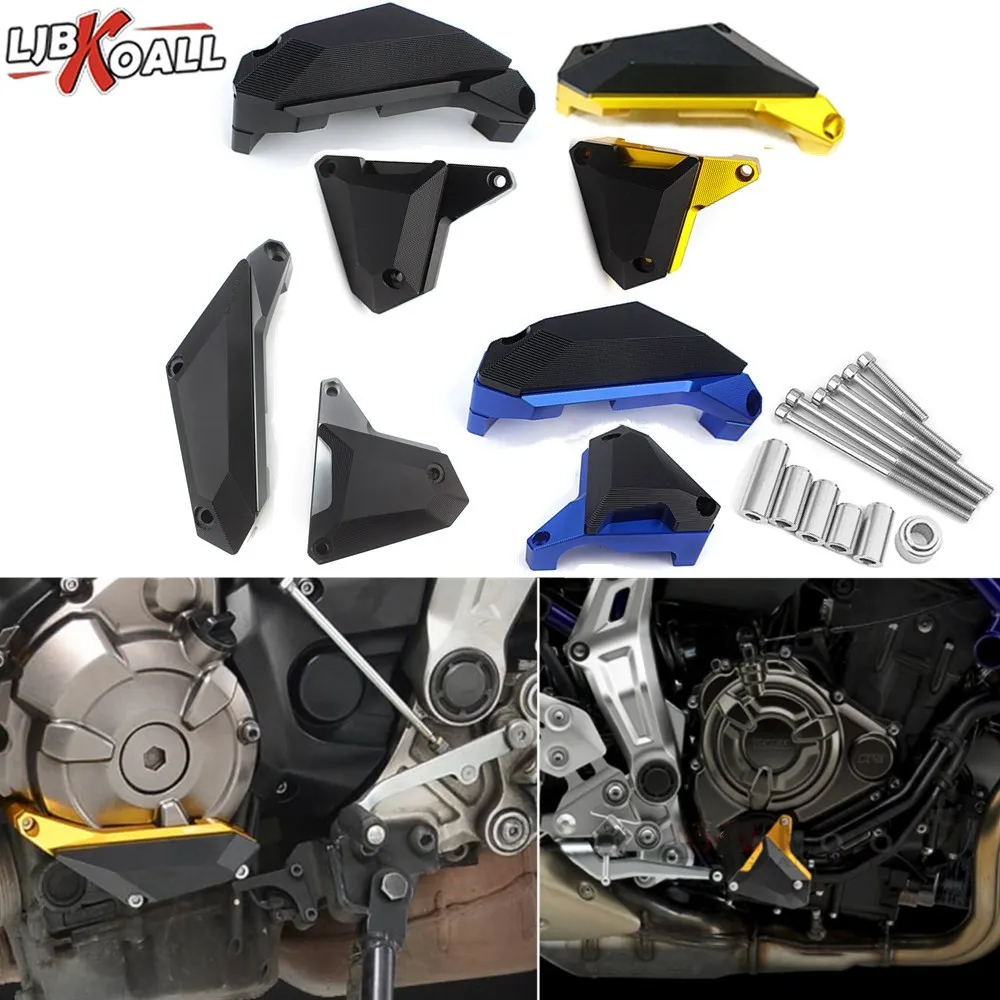 Для Yamaha MT 07 FZ 2014 2020 2015 2016 2017 MT07 FZ07 двигателя Защитный Чехол слайдер гвардии