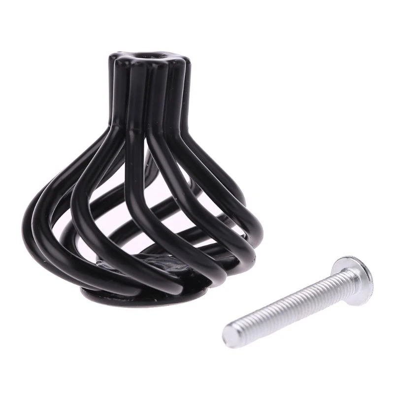 10X спиральная клетка для шкафа ящика комода дверная ручка шкафа|Птичьи клетки и