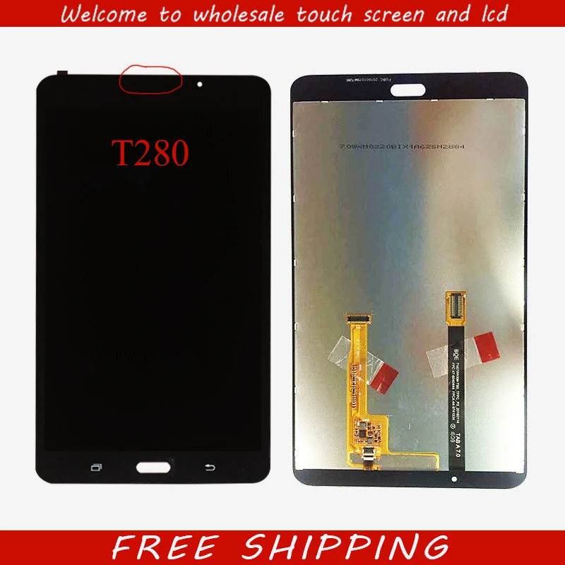 ЖК-дисплей для Samsung Galaxy Tab A6 7 0 A 2016 LTE SM-T280 SM-T285 T280 T285 T280C T285C сенсорный экран стекло