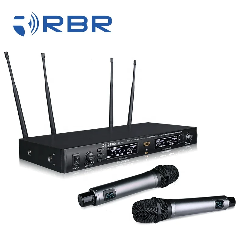 professional stage design bm8500 pll circuit uhf wireless microphone enlarge