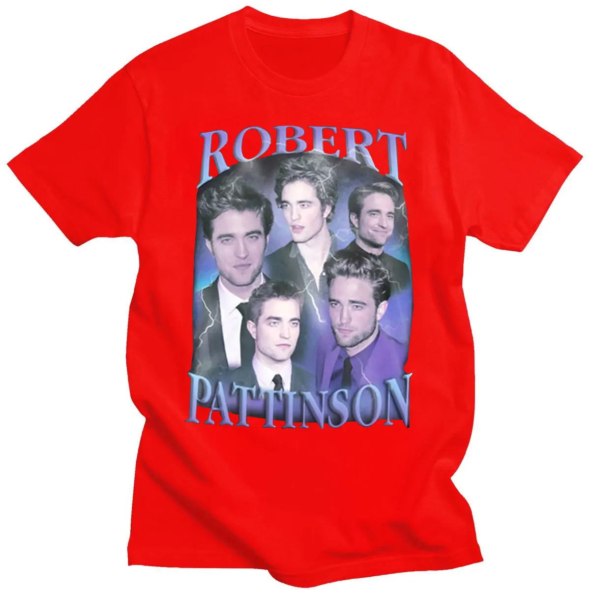 

Classic Robert Pattinson T Shirt Men Short Sleeve Vintage Rob Edward Cullen T-Shirt Summer Tee Tops Cotton Oversized Tshirt Man