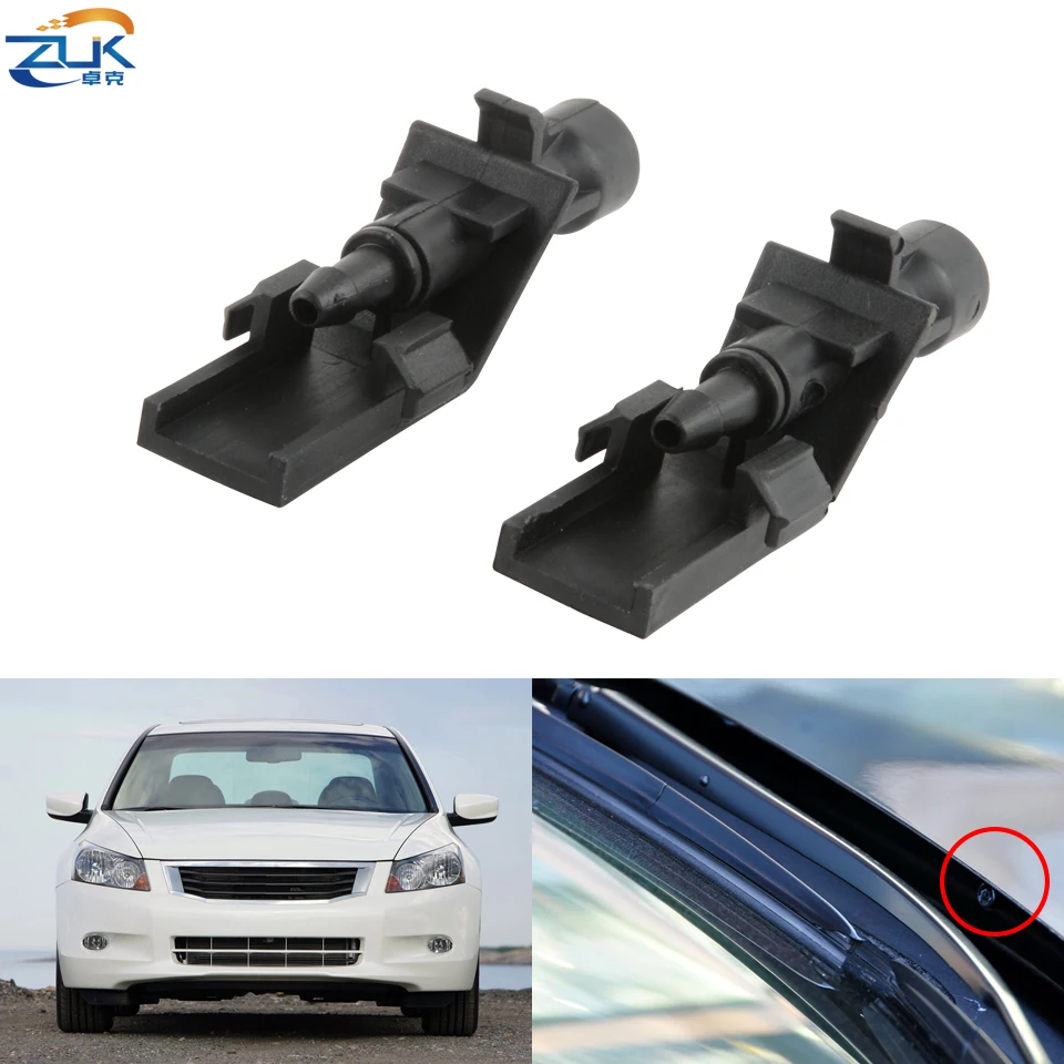 

ZUK Car Front Windshield Washer Nozzle Windscreen Spray Jet For HONDA ACCORD 2008-2013 CR-V 2012-2016 OEM:76810-TA0-A01