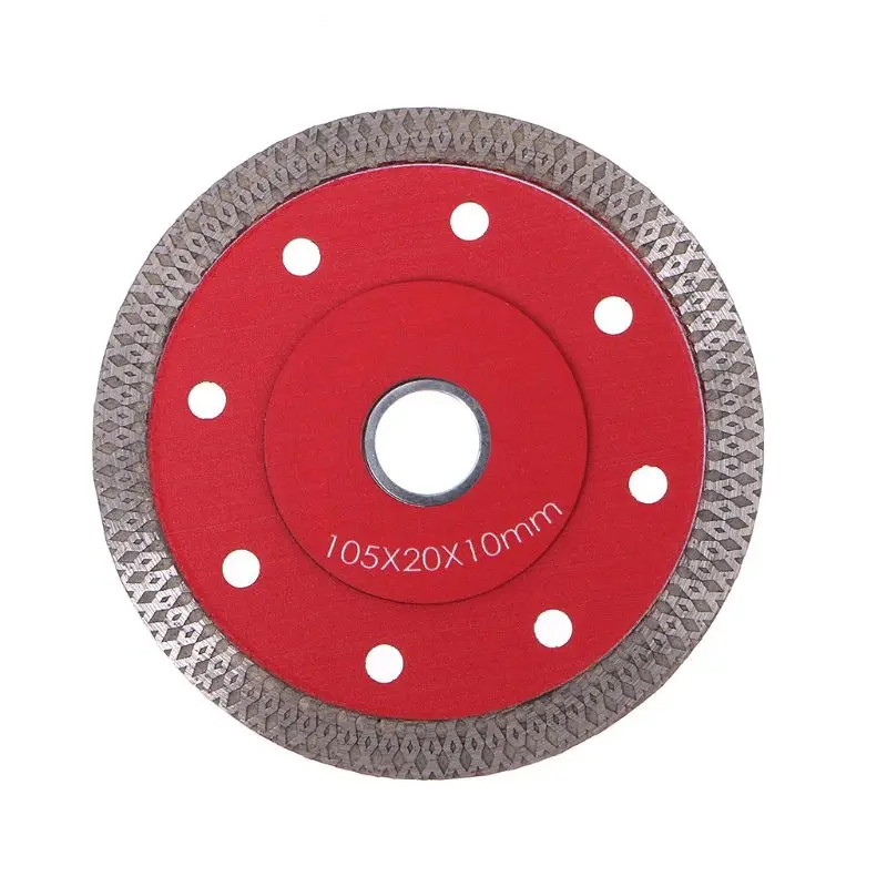 

Red Hot Pressed Sintered Mesh Turbo Ceramic Tile Granite Marble Diamond Saw Blade Cutting Disc Wheel Bore Tools P0RE
